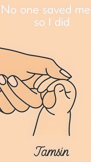 No one saved me - so i did - Abuse and neglect to hope - cover