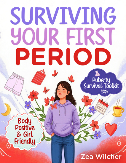 Surviving your First Period - [3 in 1] The Ultimate Handbook to Navigating Puberty's Biggest Milestone with Ease Confidence and Absolutely Zero Embarrassment - cover