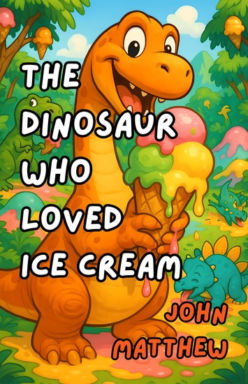 The Dinosaur Who Loved Ice Cream - cover