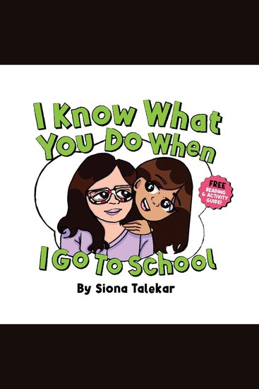 I Know What You Do When I Go To School - cover