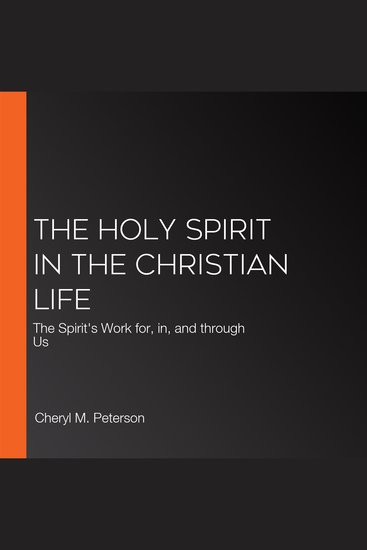 The Holy Spirit in the Christian Life - The Spirit's Work for in and through Us - cover