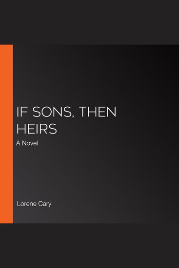 If Sons Then Heirs - A Novel - cover