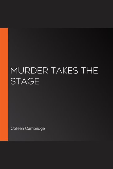 Murder Takes the Stage - cover