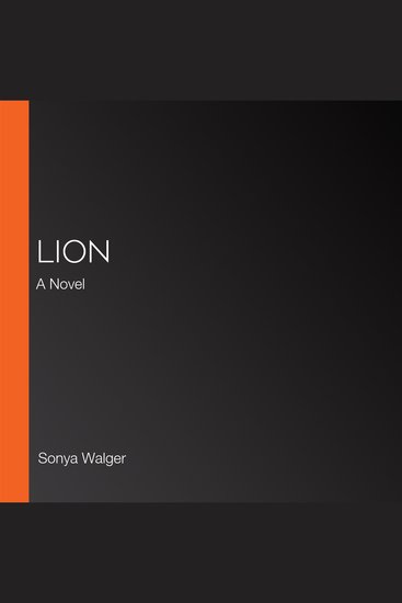 Lion - A Novel - cover