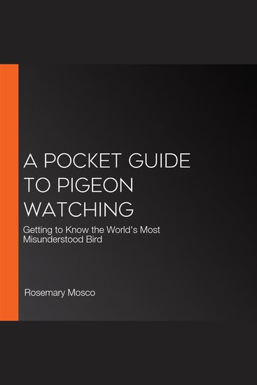 A Pocket Guide to Pigeon Watching - Getting to Know the World's Most Misunderstood Bird - cover