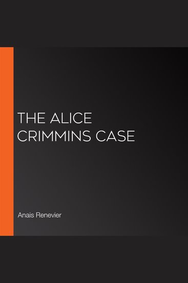 The Alice Crimmins Case - cover