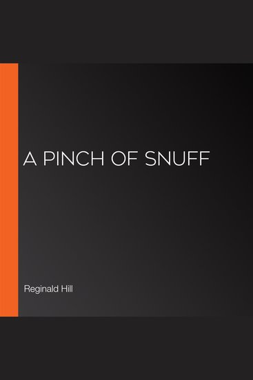 A Pinch of Snuff - cover