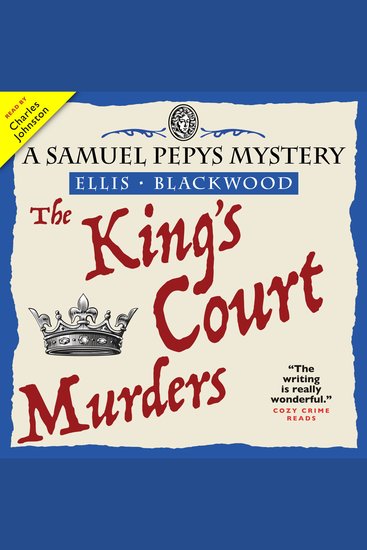 The King's Court Murders - A historical mystery from 17 century London - cover