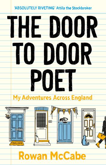 Door to Door Poet - The funny uplifting account of a maverick literary journey - cover