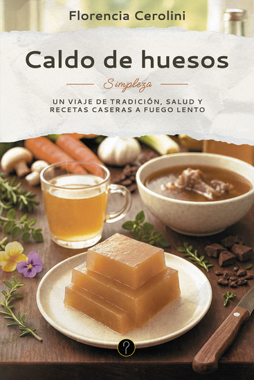 Caldo de huesos - Un viaje de tradición salud y recetas caseras a fuego lento - cover