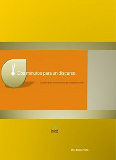 Dos minutos para un discurso - cover