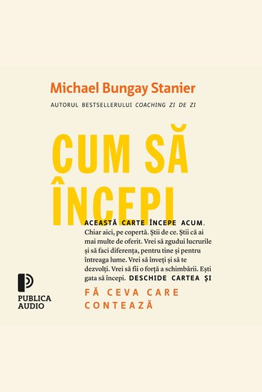Cum să începi - Fă ceva care contează - cover