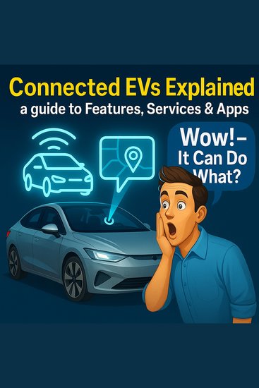 Connected EVs Explained - A Guide to Features Services & Apps - cover