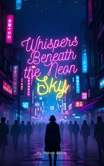 Whispers Beneath the Neon Sky - cover
