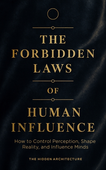 The Forbidden Laws of Human Influence - How to Control Perception Shape Reality and Influence Minds - cover