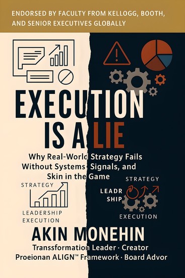 Execution Is a Lie - Why Real-World Strategy Fails Without Systems Signals & Skin in the Game - cover