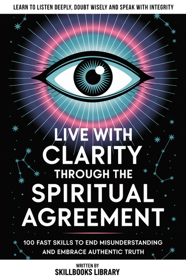 Live With Clarity Through The Spiritual Agreement - 100 Fast Skills To End Misunderstanding And Embrace Authentic Truth - cover