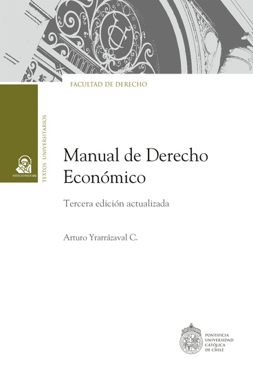 Manual de derecho económico - Tercera edición actualizada - cover