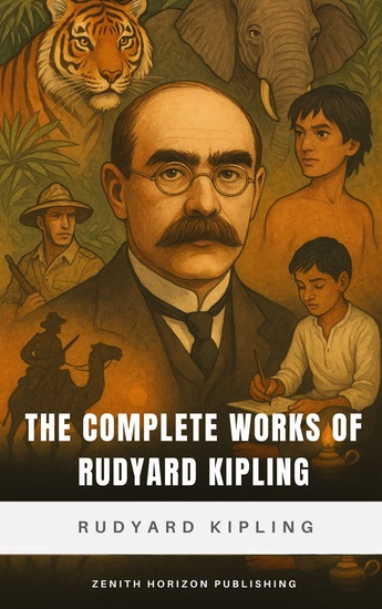 The Complete Works of Rudyard Kipling - Classic Tales of Empire Adventure and Imagination - cover