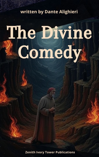 The Divine Comedy - The Epic Journey Through Hell Purgatory and Paradise - cover