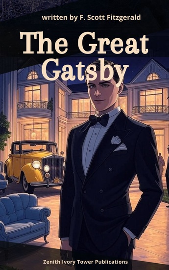 The Great Gatsby - A Timeless Tale of Love Wealth and the Illusion of the American Dream - cover