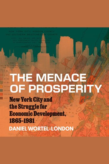The Menace of Prosperity - New York City and the Struggle for Economic Development 1865–1981 - cover