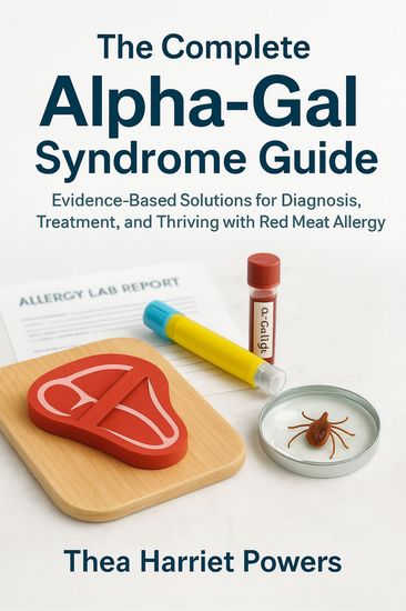The Complete Alpha-Gal Syndrome Guide - Evidence-Based Solutions for Diagnosis Treatment and Thriving with Red Meat Allergy - cover