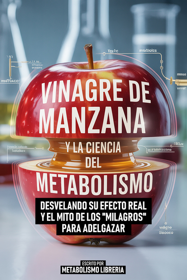 Vinagre De Manzana Y La Ciencia Del Metabolismo - Desvelando Su Efecto Real Y El Mito De Los "Milagros" Para Adelgazar - cover