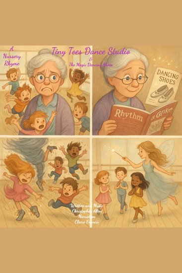 Tiny Toes Dance Studio and the Magic Dancing Shoes - A Nursery Rhyme - cover
