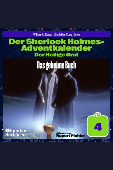 Das geheime Buch (Der Sherlock Holmes-Adventkalender: Der Heilige Gral Folge 4) - cover