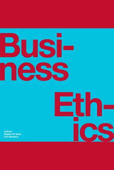 Business Ethics - (OpenStax Audio Textbook) - cover