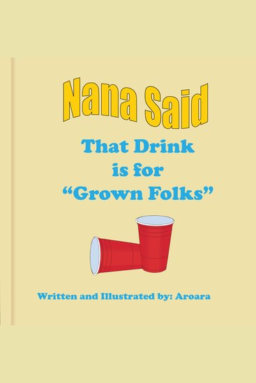 Nana Said Don't Drink That - cover