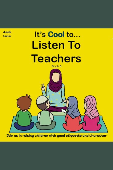 It's Cool To Listen To Teachers - cover