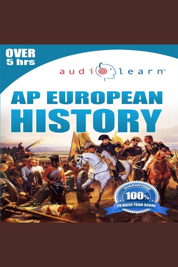 AP European History AudioLearn - Complete Review for the Advanced Placement European History Test - cover
