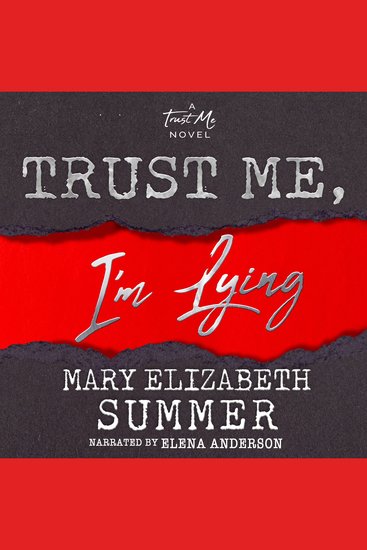 Trust Me I'm Lying - cover