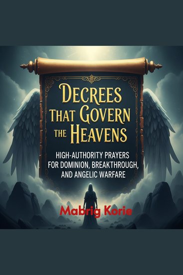 Decrees That Govern the Heavens: High-Authority Prayers for Dominion Breakthrough and Angelic Warfare - Command the Courts of Heaven Bind the Strongman Break Generational Curses Enforce Your Kingdom Authority - cover
