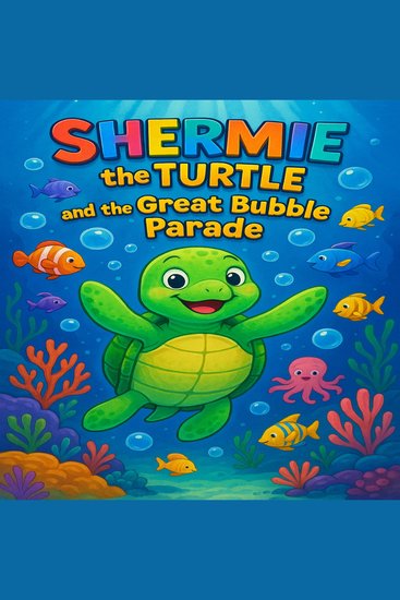 Shermie the Turtle and the Great Bubble Parade - A Whimsical Underwater Adventure of Friendship and Fun - cover