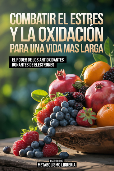 Combatir El Estres Y La Oxidacion Para Una Vida Mas Larga - El Poder De Los Antioxidantes Donantes De Electrones - cover