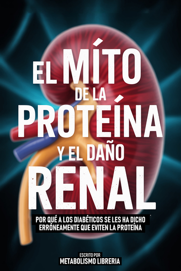 El Mito De La Proteina Y El Daño Renal - Por Qué A Los Diabéticos Se Les Ha Dicho Erróneamente Que Eviten La Proteína - cover
