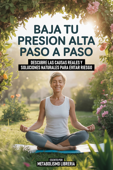 Baja Tu Presion Alta Paso A Paso - Descubre Las Causas Reales Y Soluciones Naturales Para Evitar Riesgo - cover