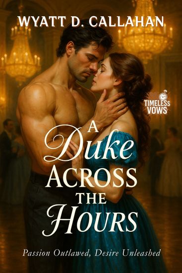 A Duke Across the Hours - A Regency Love Defying Rules and Time - cover