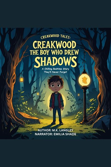 Creakwood Tales: The Boy Who Drew Shadows - A Chilling Bedtime Story They’ll Never Forget - cover