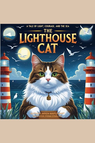 The Lighthouse Cat - A Tale of Light Courage and the Sea - cover