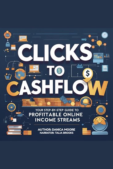 Clicks to Cashflow - Your Step-by-Step Guide to Profitable Online Income Streams - cover