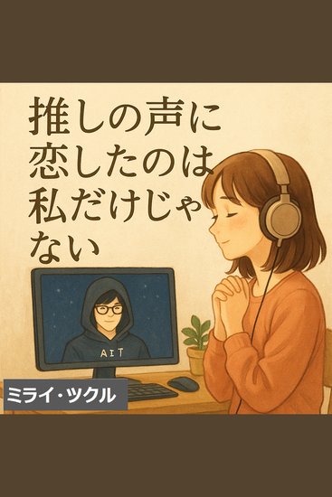 推しの声に恋したのは私だけじゃない - 〜電子の魂と、失われた声〜 - cover