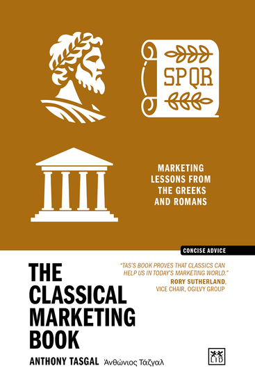 The Classical Marketing Book - Marketing lessons from the Romans and Greeks - cover