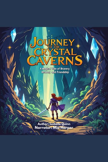 Journey to the Crystal Caverns - A Magical Tale of Bravery and Friendship - cover