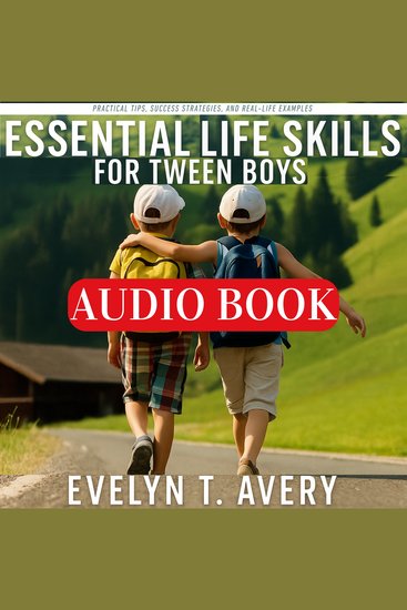 ESSENTIAL LIFE SKILLS FOR TWEEN BOYS - No-Fail Guide to Building Unbreakable Habits for Focus Resilience & Future Happiness - cover