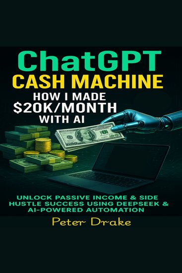 ChatGPT Cash Machine - How I Made $20K Month with AI – Unlock Passive Income & Side Hustle Success Using Deepseek & AI-Powered Automation - cover