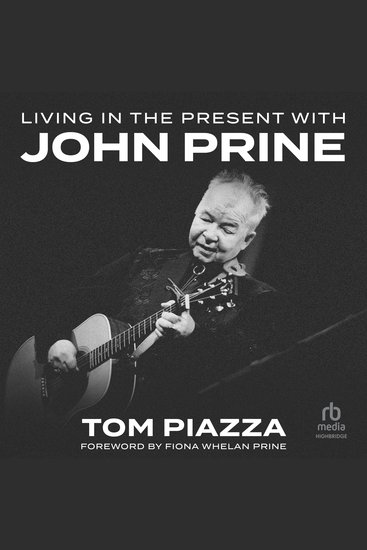 Living in the Present with John Prine - cover